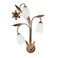 Miniatyrbillede 1 af 4: Væglampe - Onli - SONIA - Design blomst - Glaslampeskærm - 3x E14