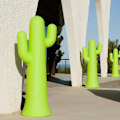 Miniatyrbillede 1 af 3: Newgarden limegrøn Cactus LED udendørs gulvlampe - Moovere - 43x61x140cm - IP65 limegrön