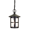 Miniatyrbillede 1 af 5: Loftlampe - Elstead - Hereford - 1 pære - IP43 - Sort svart