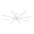 Miniatyrbillede 1 af 2: Faro CENTURY 8-bladet hvid LED loftsventilator med DC motor