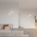 Miniatyrbillede 6 af 6: Keramisk væglampe SIGMA E27 Modern Boho Design Væglampe til soveværelse Stue Trappegang - Hvid