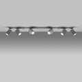 Miniatyrbillede 3 af 6: Loftslampe - SOLLUX - MERIDA 6L - 6 GU10 pærer - Grå grå