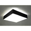 Miniatyrbillede 3 af 6: HORUS 55 E27 LED Loftslampe Modern Loft BOHO Design Korridor - Sort