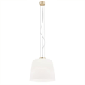Miniatyrbillede 2 af 5: Pendellampe - Argon - BERKLEY - Mat Opal - Glas og messing - E27 - 110 cm
