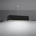 Miniatyrbillede 3 af 6: Pendel - SOLLUX - Julemand - Sort - 1200x250x1100 mm - 5 E27 pærer svart