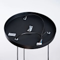 Miniatyrbillede 5 af 6: Suspenderet lampe - Sollux Lighting - Hyperion 3P - Indbygget LED - Sort farve - Moderne design svart