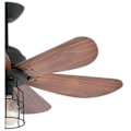 Miniatyrbillede 4 af 4: Loftsventilator - FARO - Chicago - 91 cm - 3 hastigheder - Integreret LED-lampe Tek, basaltgrå
