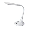 Miniatyrbillede 2 af 4: Skrivebordslampe - CRISTAL RECORD - CristalRecord - LED 10W - Hvid - Moderne design - Indendørs vit, silver