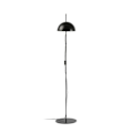 Miniatyrbillede 4 af 4: Lampestolpe - FARO - DOMINICA - Mat Sort - E27 - 150 cm - Moderne Design Matte svart