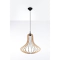 Miniatyrbillede 2 af 5: ELZA E27 LED Pendel Modern Loft BOHO Design Korridor - Træ
