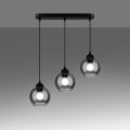 Miniatyrbillede 3 af 6: Sollux Alino Loftslampe Pendel Bar Sort