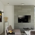 Miniatyrbild 4 av 6: LOBO MAXI vägglampa - Sollux Lighting - Grå - Aluminium - 2 lampor - G9 grå