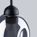 Miniatyrbillede 4 af 6: Væglampe - SOLLUX - Fillan - Sort - Stål/Glas - E27 - 60W