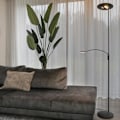 Miniatyrbild 3 av 5: Sienna Zenith Led Mother & Child-lampa mattsvart, polerad krom, matt plast