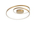 Miniatyrbillede 1 af 2: Dekorativ LED Swirl Integreret Semi-Flush LED Guld, 3000K