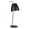 Miniatyrbillede 1 af 2: SPIN bordlampe i stål og sort