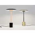 Miniatyrbillede 2 af 4: HOSHI - Guld/Sort LED bordlampe H40cm NICKEL
