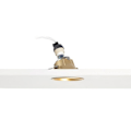 Miniatyrbild 2 av 4: Rund taklampa - FARO - GU10 - Guld - 6,4 cm - Modern design BLANCO