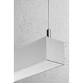 Miniatyrbillede 3 af 6: Sollux PINNE Suspension Bar Lige Lineær LED 115cm Integreret Lysegrå 4000K