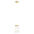 Miniatyrbillede 1 af 5: Loftlampe - Argon - PASADENA - Blank glans - Glas, messing og stål - Moderne design