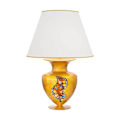 Miniatyrbillede 1 af 3: Bordlampe - KOLARZ - ANFORA - 24 karat guld - stof - 1 E27 pære 24 karat guld
