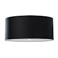 Miniatyrbillede 1 af 6: OTTO 60 E27 Moderne sort stof Loftslampe SOLLUX
