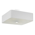 Miniatyrbillede 1 af 6: LOKKO 45 E27 Moderne Hvid stof Loftslampe SOLLUX
