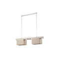 Miniatyrbillede 1 af 4: Hængende loftlampe - Onli - GEA - Massivt træ - Tæppe skærm - E27