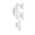 Miniatyrbillede 2 af 4: Ideal Lux Smarties Bianco PL3 D50, Spisestue, Stue, Hvid, IP20, Overflade, Hvid, Oval