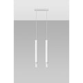 Miniatyrbillede 2 af 6: Loftslampe - SOLLUX - Wezyr - Hvid - 2x G9 - Moderne design