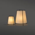 Miniatyrbillede 3 af 4: Beige Bordlampe E27 20W -Akane P - FARO Beige