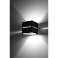 Miniatyrbillede 3 af 6: Væglampe - SOLLUX - LOBO - Aluminium - G9 LED - Sort