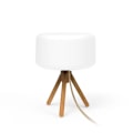 Miniatyrbillede 1 af 3: Bordlampe - NEWGARDEN - Chloé - Solar LED - Stativ - Hvid - 36cm Vit