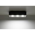 Miniatyrbillede 3 af 6: MONO 3 LED loftslampe - Sollux Lighting - Sort - Industriel - Loft - Multilights