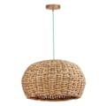 Miniatyrbillede 1 af 4: Suspension - NEST - D580 - Vert - Rattan - E27 - Indendørs Naturligt, grönt
