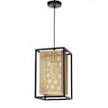 Miniatyrbillede 1 af 2: Loftlampe - ONLI - Box Onli MALIK - Sort og guld - E27 - Metal - Moderne design
