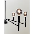 Miniatyrbillede 3 af 3: Loft lampe - Markslojd - Monarch - 6 lyskilder - Sort - Metal - IP20