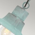 Miniatyrbillede 3 af 3: Udendørs loftskædelampe - Elstead - Sheldon - Verdigris - IP44 - E27 - 100W Ärg