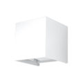 Miniatyrbillede 1 af 6: LUCA design væglampe i hvid aluminium med integreret LED