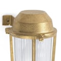 Miniatyrbild 3 av 4: Vägglampa utomhus - FARO - Borda - Mässing - Strukturglas - H18cm BLANCO