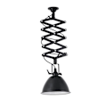Miniatyrbillede 2 af 2: Suspension - FARO - Mou - Sort - Metal - E27 - 116 cm NICKEL