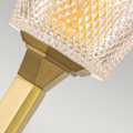 Miniatyrbild 3 av 4: Elstead Verity Applique Messing Brossad, IP44