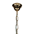 Miniatyrbillede 3 af 4: Krystal lysekrone - KOLARZ - AMARO - Gul 24 Karat - 5 pærer - 60 cm i diameter