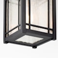Miniatyrbild 4 av 4: Elstead Quoizel Cedar Black Outdoor Taklampa, IP44