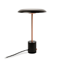 Miniatyrbillede 1 af 4: HOSHI - LED bordlampe Sort/Kobber H40cm NICKEL