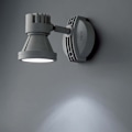 Miniatyrbillede 2 af 3: FARO BARCELONA MINI-PROJECT grå væglampe 50W Grå