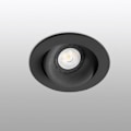 Miniatyrbillede 3 af 4: ARGÓN Sort forsænket loftslampe fra FARO 43411 BLANCO