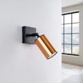 Miniatyrbild 2 av 6: Bordslampa - Sollux Lighting - Winx - Metall - LED - Contemporary design svart/kuperad