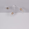 Miniatyrbillede 4 af 4: Loftslampe, gitterdesign, hvid, D 60 cm, LUISE