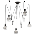 Miniatyrbillede 1 af 6: Loftlampe - Onli - Spider - 5 lys - Sort metal - Moderne design